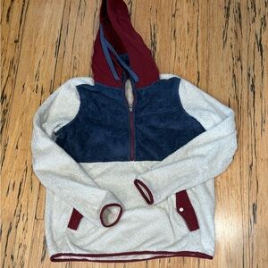 Marmot Women's fleece zip up- Cream, Navy, Burgundy